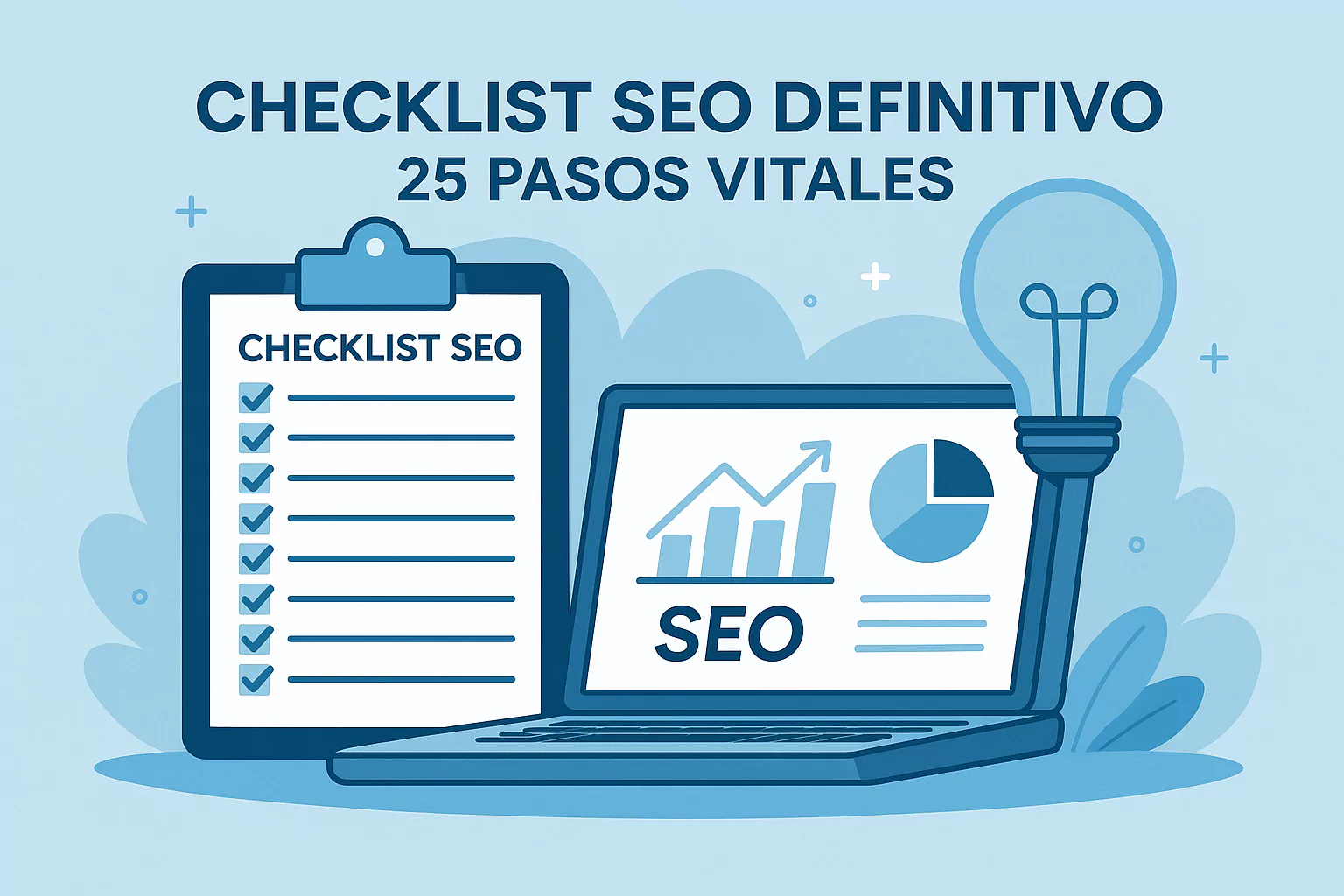 Checklist SEO para optimizar mi web para Google con 25 pasos clave