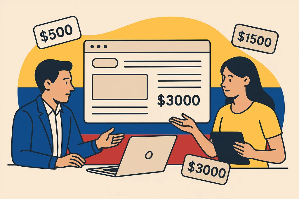 cuanto cuesta una página web en ecuador