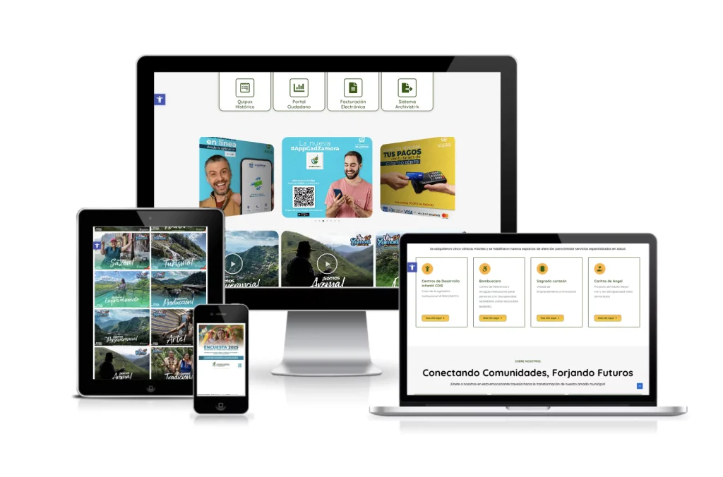 Desarrollo web gobiernos locales: diseño responsive para el Municipio de Zamora