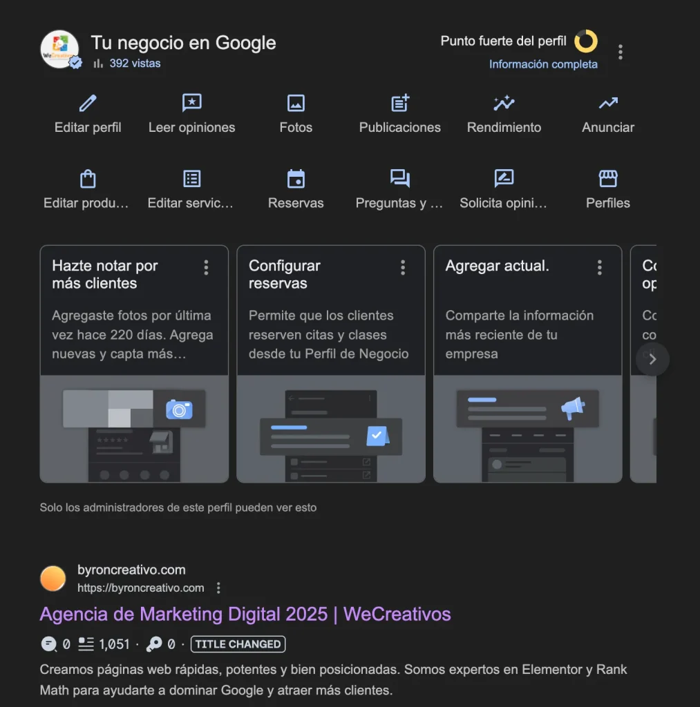 Posicionar Pagina web en Google