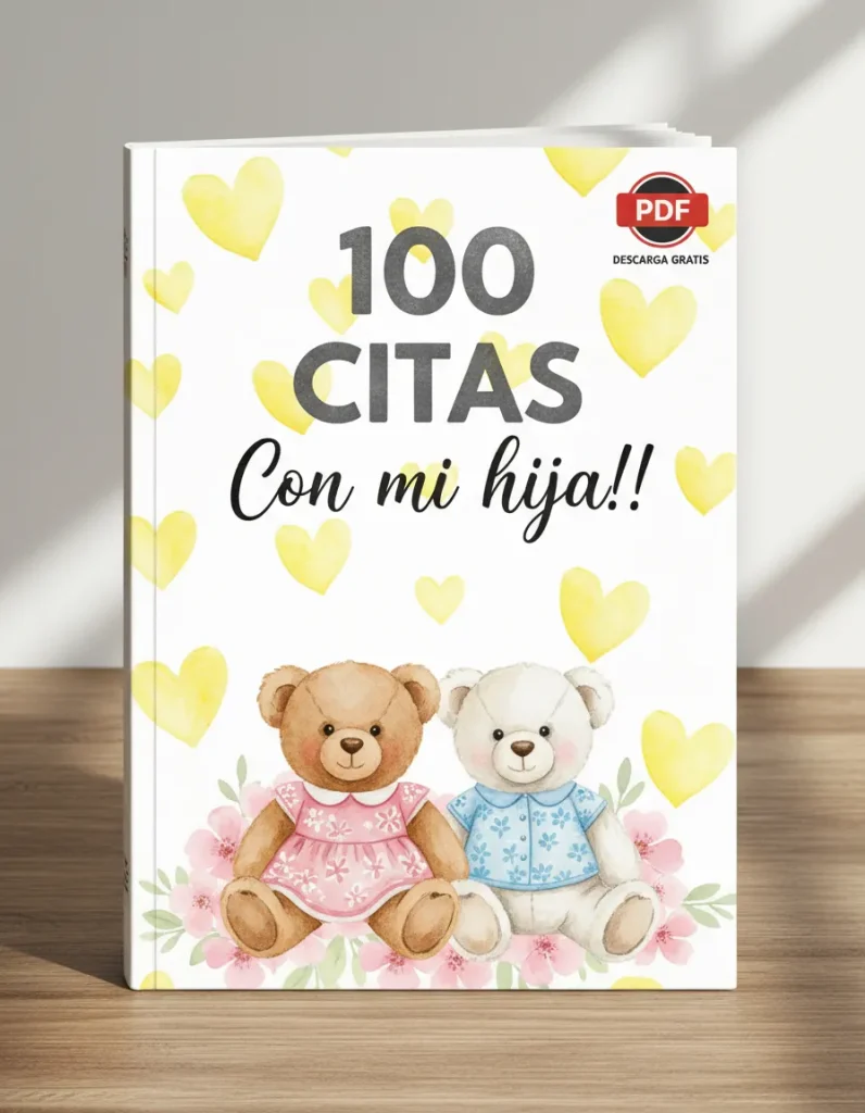 100 Citas con mi Hija PDF para Imprimir Gratis - Portada del recurso.