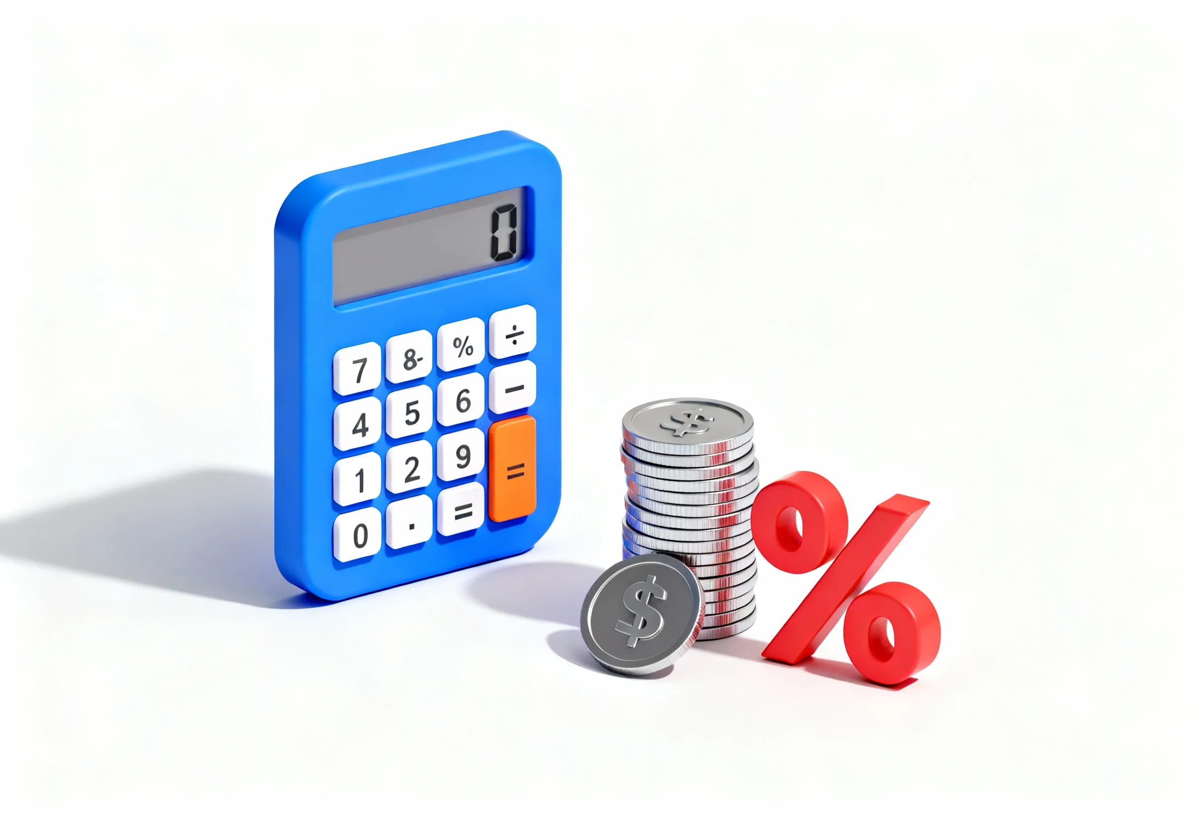 Calculadora de interés simple mostrando el cálculo de ganancias