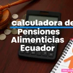 pensiones alimenticias ecuador, simulador de pensiones.