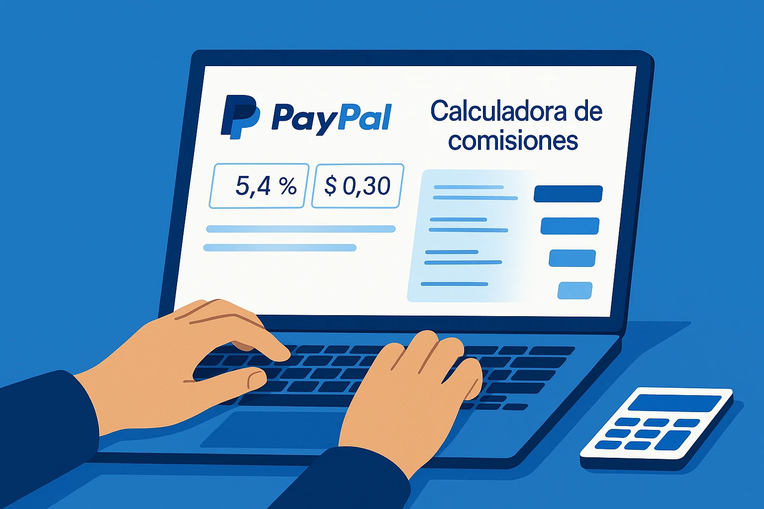 calculadora paypal